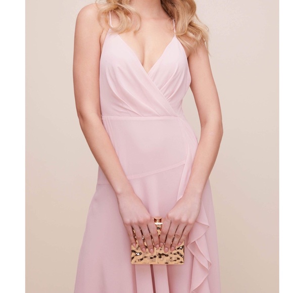 NWT ASTR The Label | Blush Holland Maxi Dress | Sm - Picture 4 of 15